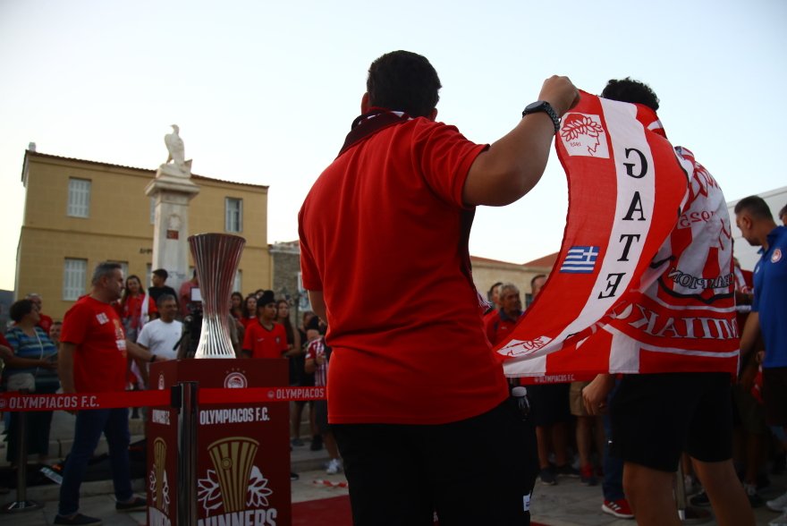 Ολυμπιακός: Στην Άνδρο τα ευρωπαϊκά τρόπαια - Βίντεο, φωτογραφίες