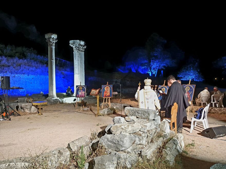 Καβάλα: Αγρυπνία στη Βασιλική Α' των Φιλίππων για την εορτή του Απόστολου των Εθνών Παύλου