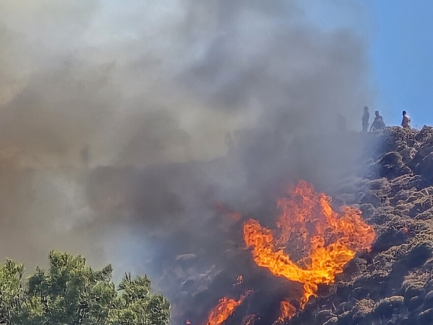 Φωτιές: Δύσκολη η κατάσταση στη Χίο, φούντωσε το μέτωπο στην Κω - Βίντεο & φωτογραφίες