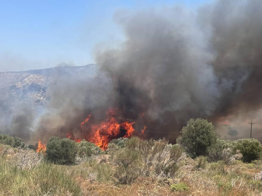 Φωτιά στην Κω: Μήνυμα από το 112 για εκκένωση της Καρδάμαινας - Δείτε φωτογραφίες