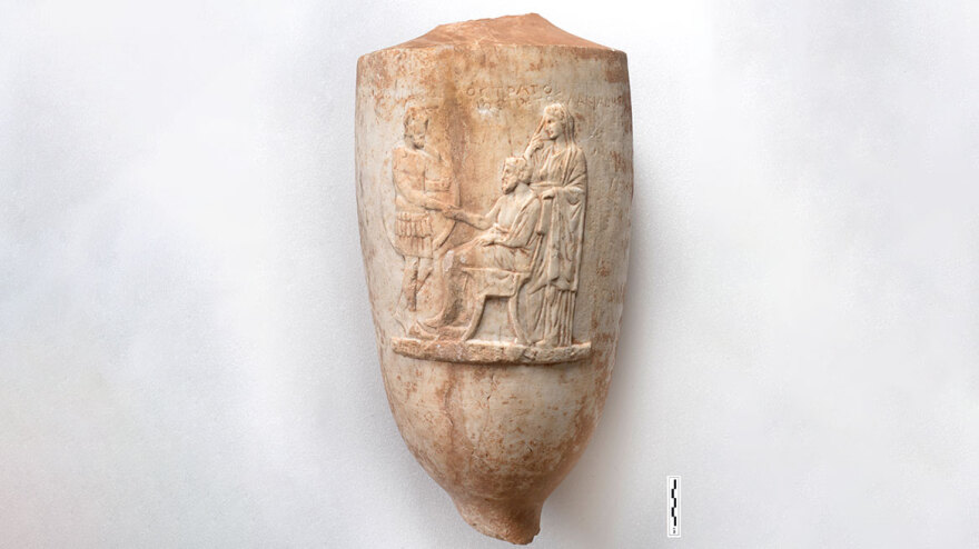 Υπουργείο Πολιτισμού: Δύο μαρμάρινα επιτύμβια αγγεία επαναπατρίστηκαν από την Ελβετία