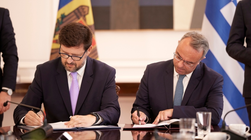 Κυριάκος Μητσοτάκης: Συναντήθηκε με τον Μολδαβό πρωθυπουργό - «Μπορείτε να υπολογίζετε στην υποστήριξη της Ελλάδας»