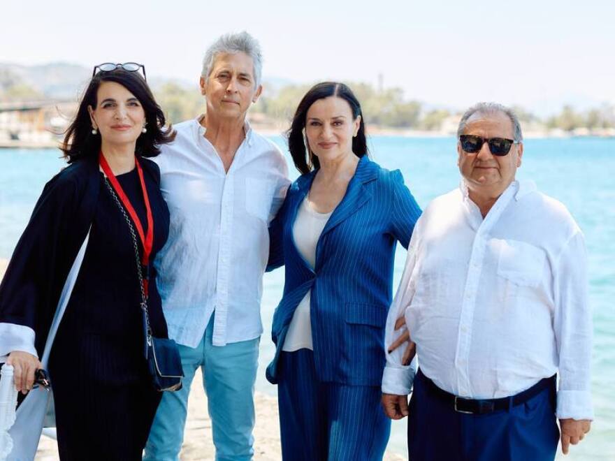 Αλεξάντερ Πέιν - Καρυοφυλλιά Καραμπέτη: Στην Τελετή Λήξης του Κινηματογραφικού Φεστιβάλ Αιγίου