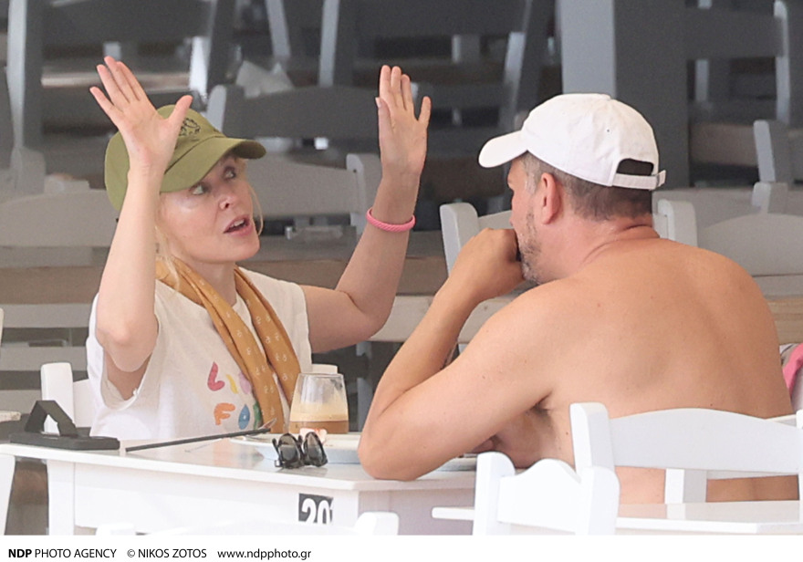 Κάιλι Μινόγκ: Δείτε φωτογραφίες από το ταξίδι της  στη Μύκονο