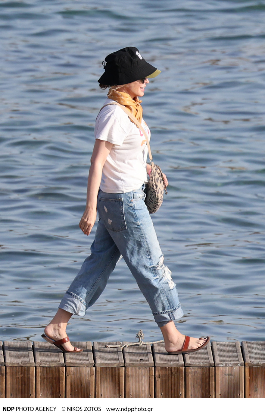 Κάιλι Μινόγκ: Δείτε φωτογραφίες από το ταξίδι της  στη Μύκονο