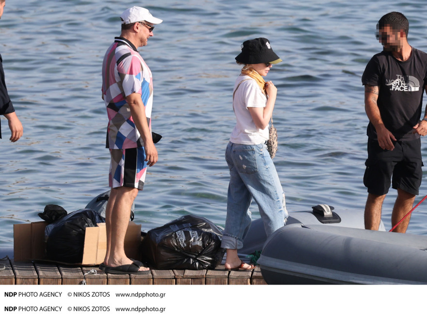 Κάιλι Μινόγκ: Δείτε φωτογραφίες από το ταξίδι της  στη Μύκονο