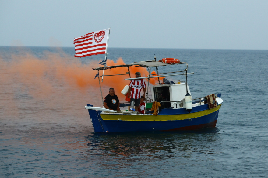 Ολυμπιακός: Στην Πάρο οι ευρωπαϊκές κούπες - Βίντεο, φωτογραφίες 