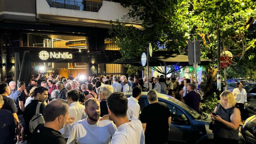 Χάρης Δούκας: Από τη Θεσσαλονίκη ξεκίνησε τις προεκλογικές του συναντήσεις - Δείτε φωτογραφίες