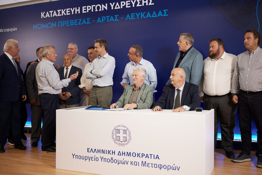 Μητσοτάκης από Λευκάδα: Σκοπός μας να μετατρέψουμε την Ελλάδα σε ένα απέραντο εργοτάξιο