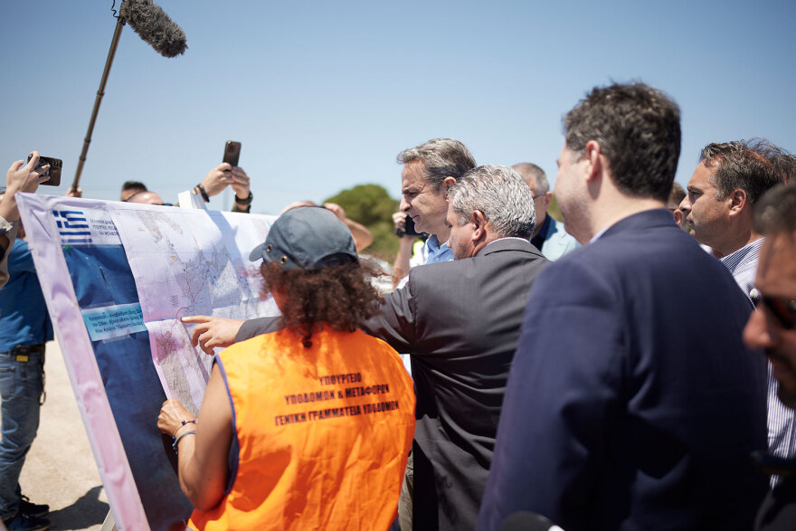 Μητσοτάκης από Λευκάδα: Σκοπός μας να μετατρέψουμε την Ελλάδα σε ένα απέραντο εργοτάξιο