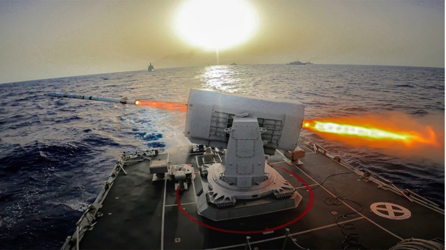 Πολεμικό Ναυτικό: Εντυπωσιακό βίντεο από βολές πλοίων στο Ιόνιο