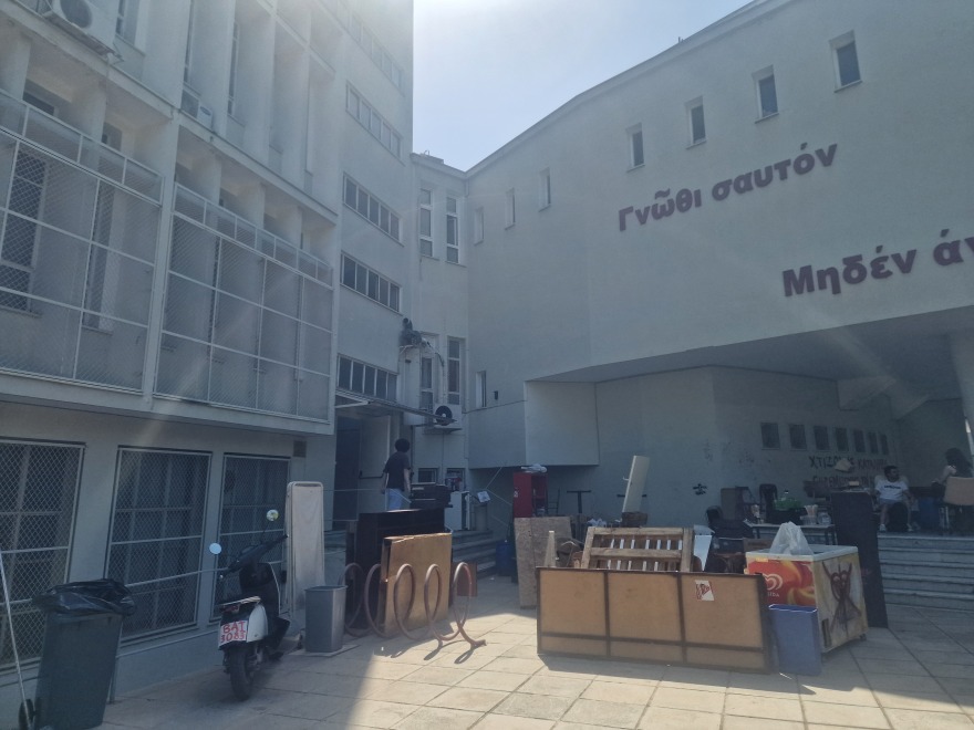 Θεσσαλονίκη: Εκκενώθηκε χώρος υπό κατάληψη στο ΑΠΘ
