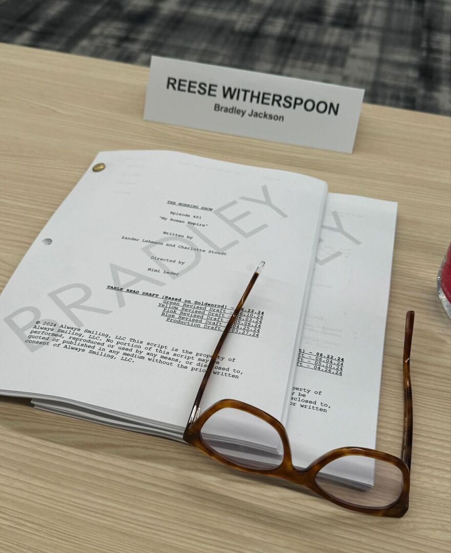 The Morning Show: Ξεκίνησαν τα γυρίσματα της σειράς - Οι φωτογραφίες που ανάρτησε η Ρις Γουίδερσπουν