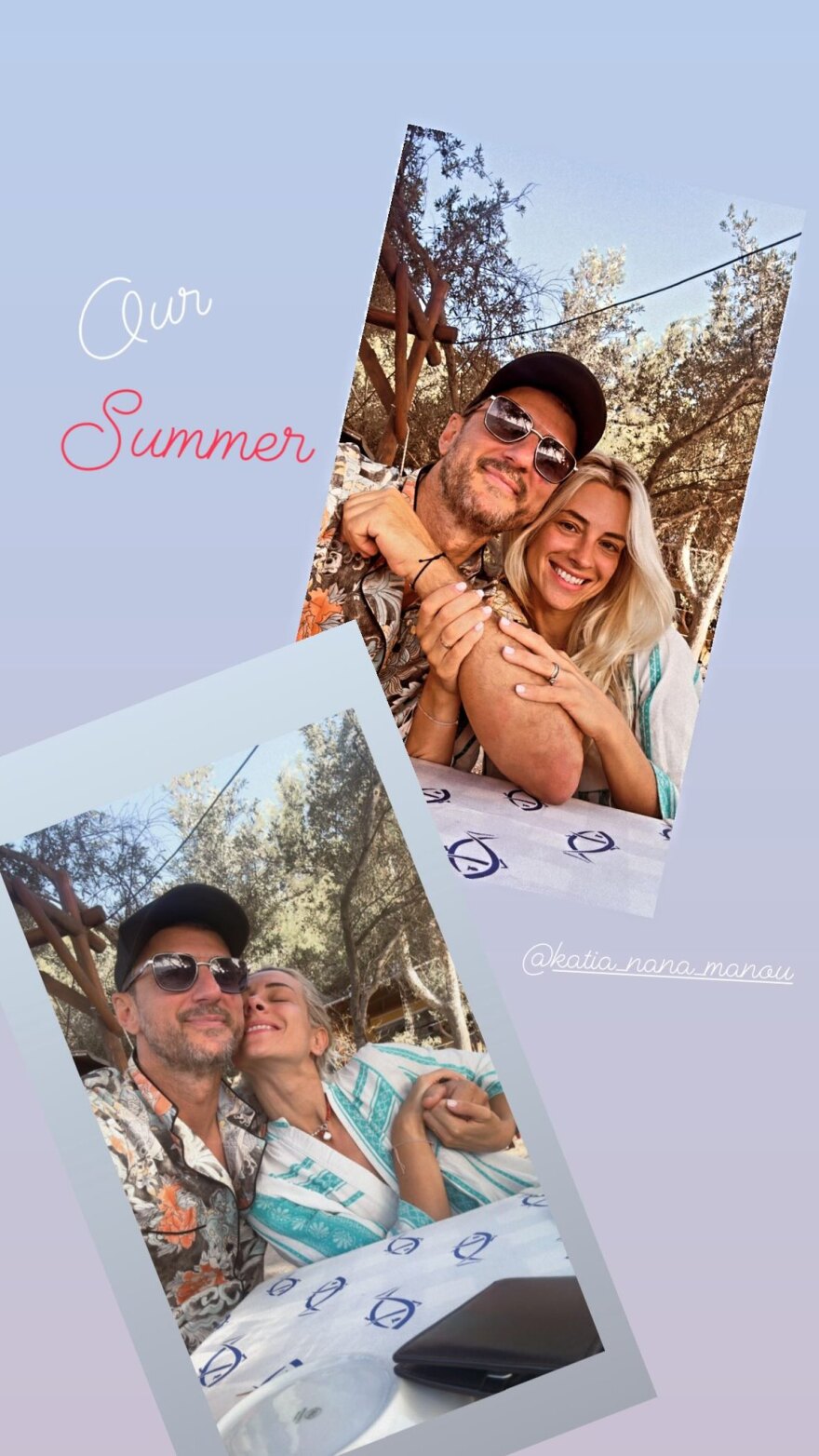 Κώστας Καραφώτης: Τα σπάνια στιγμιότυπα με τη σύζυγό του στο Instagram 