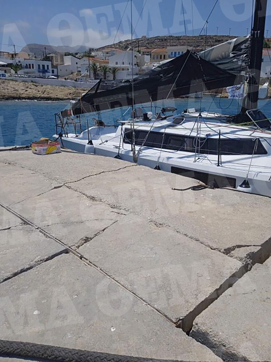 Κάρπαθος: Οι τελευταίες στιγμές της Γαλλίδας ιστιοπλόου - Έπεσε στη θάλασσα και τη χτύπησε πτερύγιο του τιμονιού στο κεφάλι