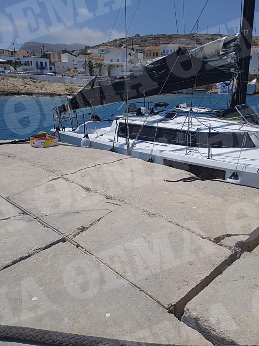 Άνεμοι 111 χλμ./ώρα έπνεαν την ώρα της τραγωδίας στην Κάρπαθο - Νεκρή με χτύπημα στο κεφάλι η 40χρονη Γαλλίδα ιστιοπλόος