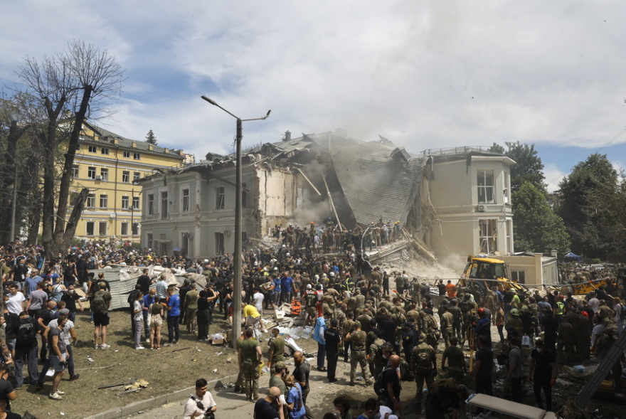 Ουκρανία: Έχουμε ακλόνητη απόδειξη ότι το νοσοκομείο παίδων επλήγη από ρωσικό πύραυλο, υποστηρίζει το Κίεβο