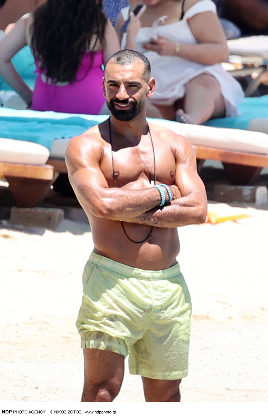 Μοχάμεντ Σαλάχ: Νέες φωτογραφίες από τις διακοπές του στη Μύκονο