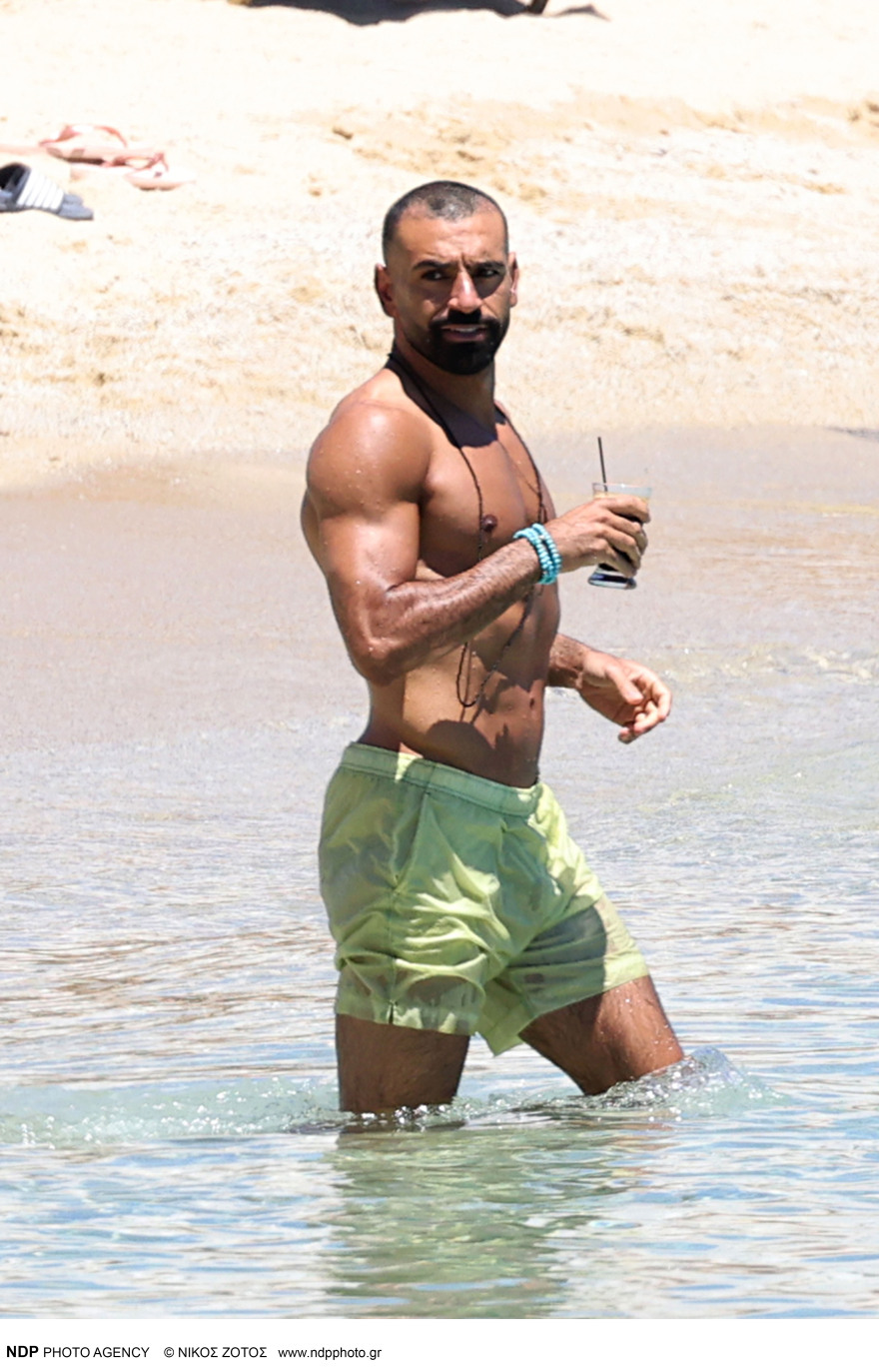 Μοχάμεντ Σαλάχ: Νέες φωτογραφίες από τις διακοπές του στη Μύκονο