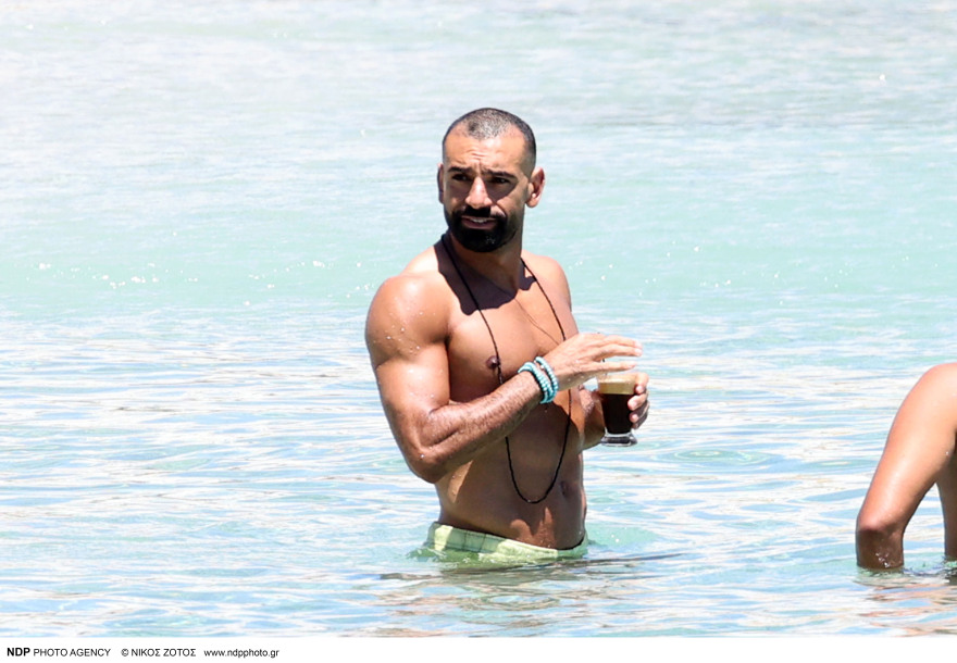 Μοχάμεντ Σαλάχ: Νέες φωτογραφίες από τις διακοπές του στη Μύκονο