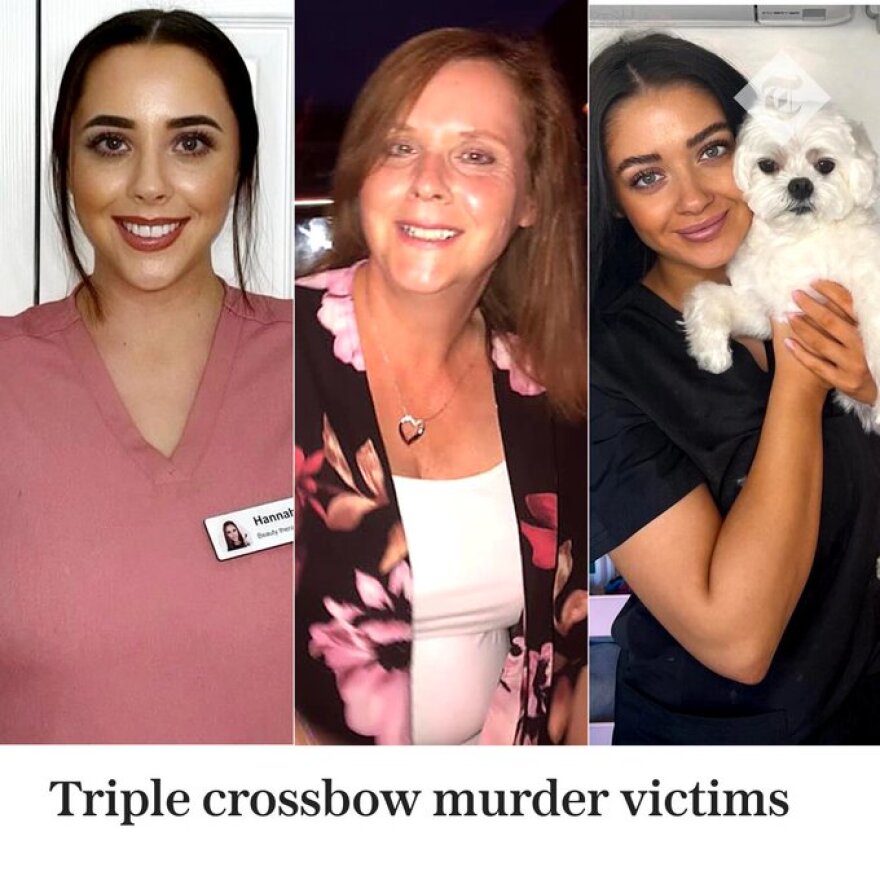 Βρετανία: Θρήνος για τις τρεις γυναίκες που δολοφονήθηκαν με βαλλίστρα - Ψάχνουν τι όπλισε το χέρι του δράστη