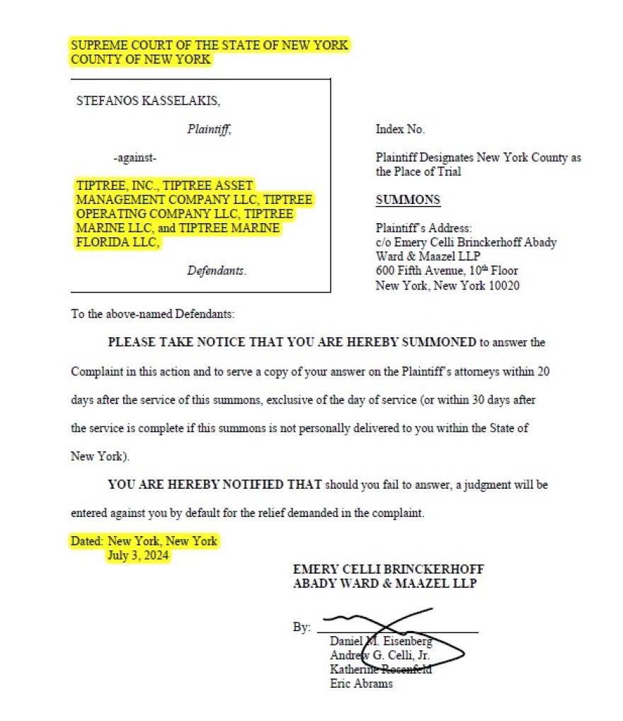 Καπνισάκης για διαμάχη Κασσελάκη με Tiptree: Δεν απορρίφθηκε η αγωγή, πλέον εκκρεμεί η εκδίκασή της επί της ουσίας - Δείτε την απόφαση