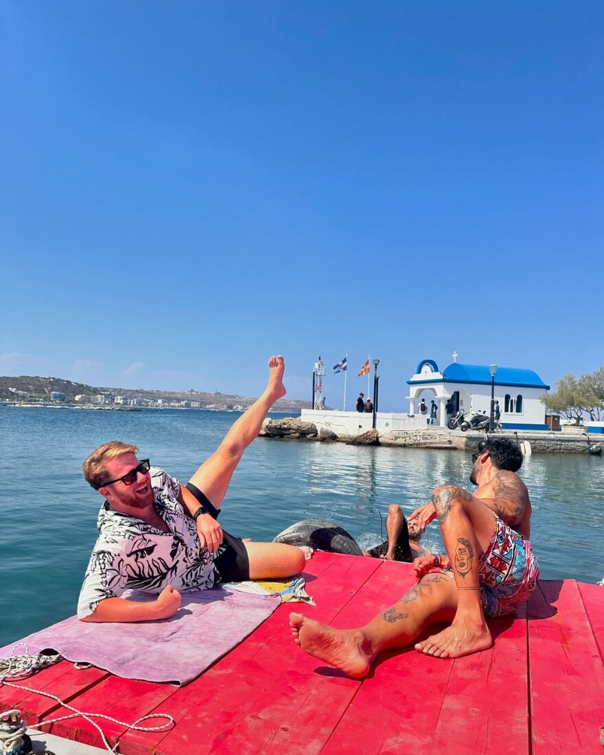 Survivor: Παίκτες του ριάλιτι κάνουν διακοπές στη Ρόδο - Η ανάρτηση του Τζέιμς Καφετζή