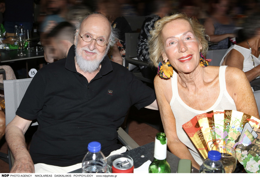 Διονύσης Σαββόπουλος: Η σπάνια δημόσια εμφάνιση με τη σύζυγό του Άσπα