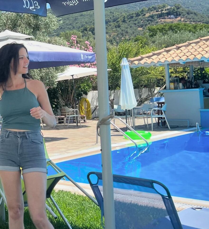 Μαριλίτα Λαμπροπούλου: Ανέβασε φωτογραφίες από τις διακοπές της στη Σκόπελο