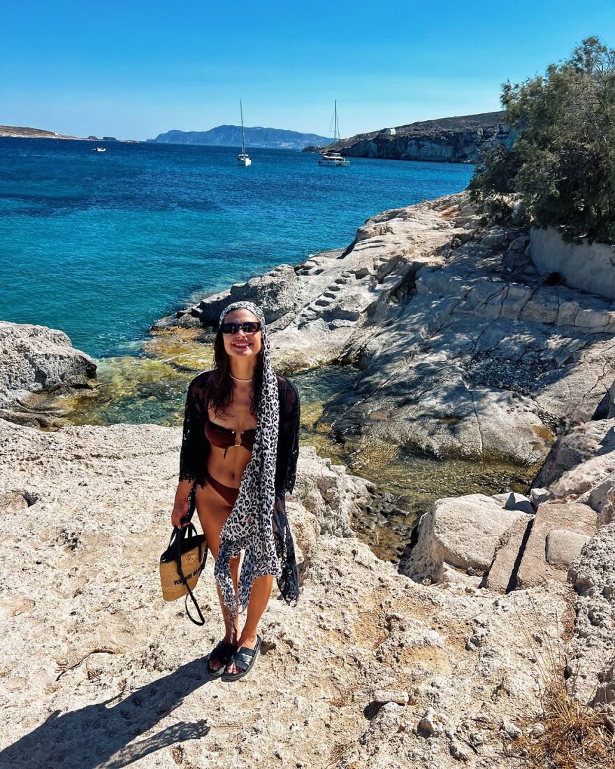 Δανάη Παππά: Στην Κίμωλο μετά το τέλος του Σασμού