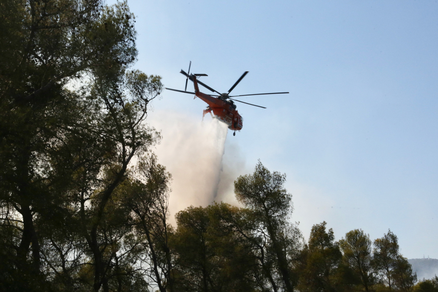 Φωτιά στο Σοφικό: Καλύτερη η εικόνα - Συνεχίζουν να επιχειρούν ισχυρές δυνάμεις της Πυροσβεστικής