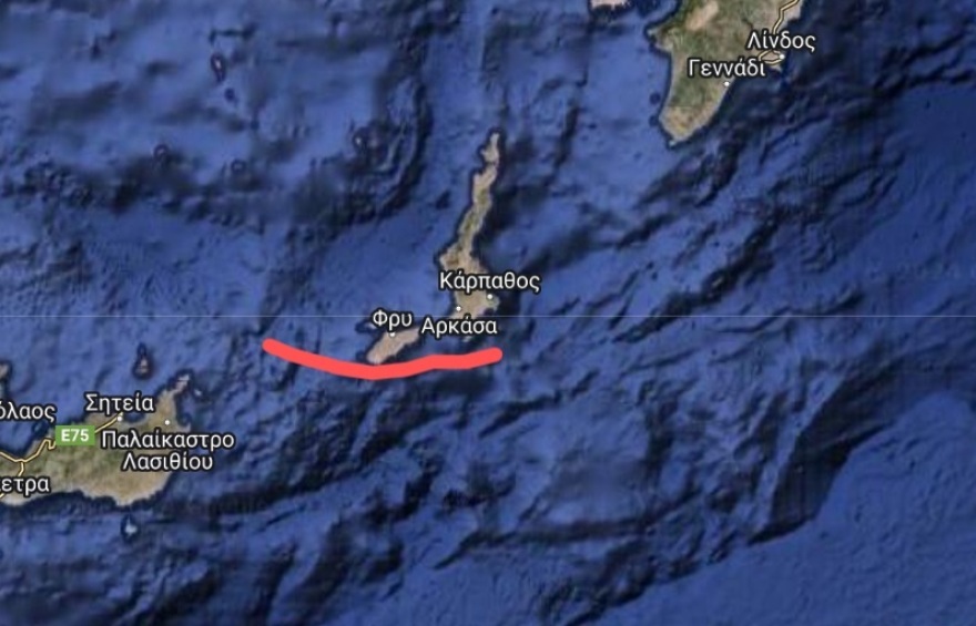 Νέα τουρκική NAVTEX βαφτίζει «τουρκική υφαλοκρηπίδα» περιοχή νότια της Καρπάθου