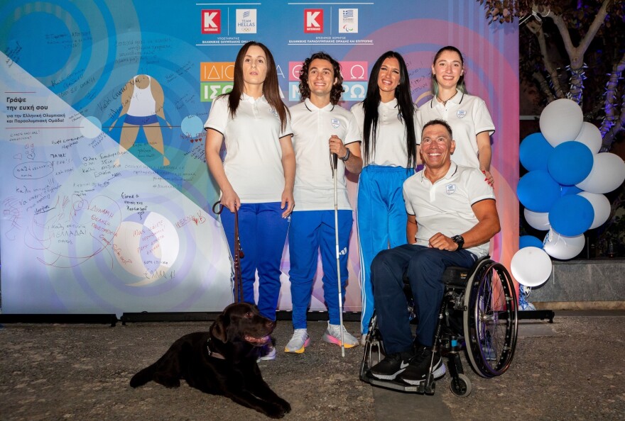 Με μια φωνή ευχηθήκαμε καλή επιτυχία σε Έλληνες αθλητές της Ολυμπιακής και Παραολυμπιακής Ομάδας