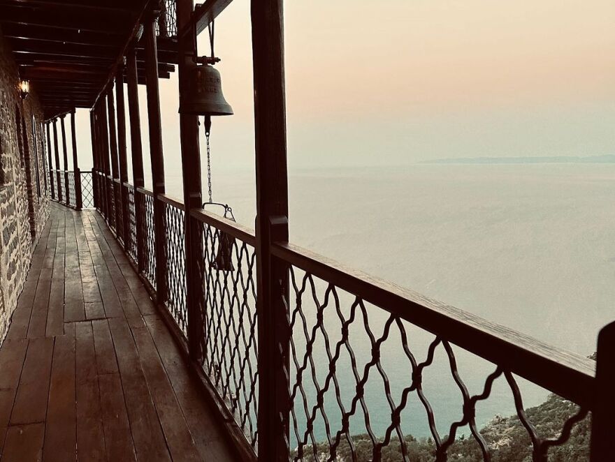 Γιώργος Καράβας: Επισκέφτηκε το Άγιο Όρος - Δείτε φωτογραφίες