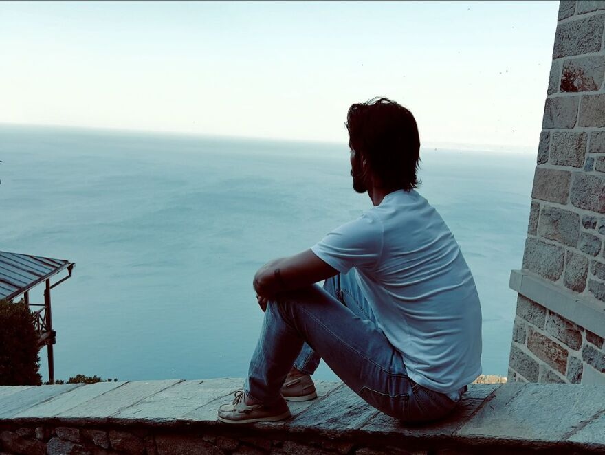 Γιώργος Καράβας: Επισκέφτηκε το Άγιο Όρος - Δείτε φωτογραφίες