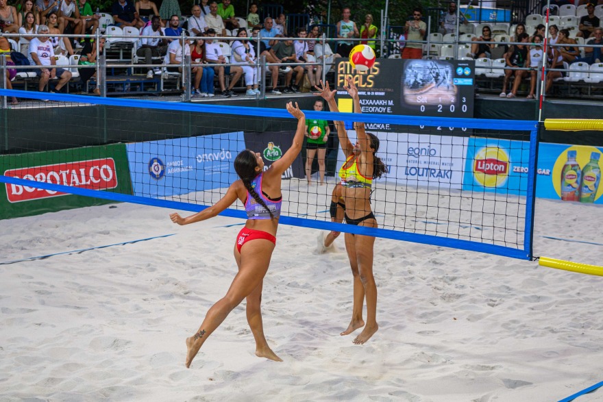 Μπιτς βόλεϊ, Athens Finals: Οι Περδικάκη, Μάτιου έστειλαν στα... μπαράζ Μαναβή, Τριανταφυλλίδη