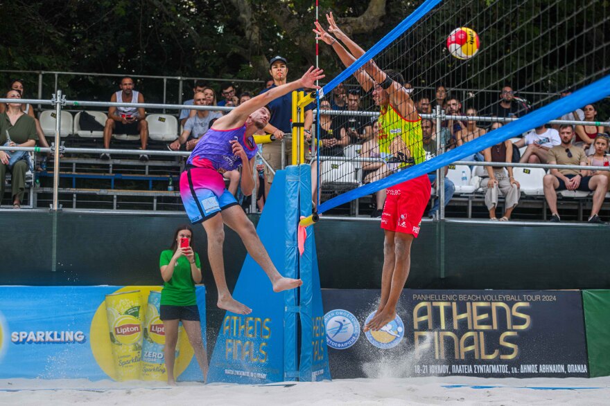 Μπιτς βόλεϊ Athens finals: Παπαδημητρίου, Τζιουμάκας και Ιωαννίδης, Κανέλλος οι πρώτες ομάδες των ημιτελικλων