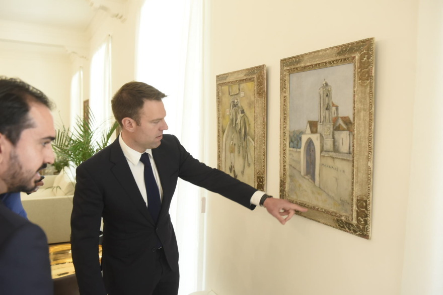 Συνάντηση Κασσελάκη - Χριστοδουλίδη: Στηρίζουμε απερίφραστα μια λύση για διζωνική δικοινοτική ομοσπονδία