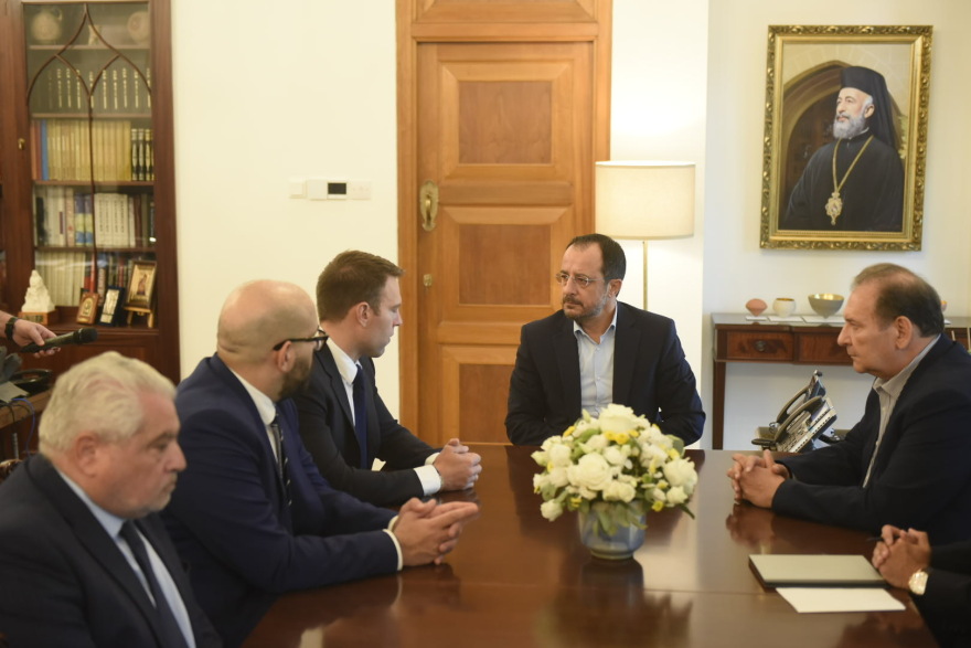 Συνάντηση Κασσελάκη - Χριστοδουλίδη: Στηρίζουμε απερίφραστα μια λύση για διζωνική δικοινοτική ομοσπονδία