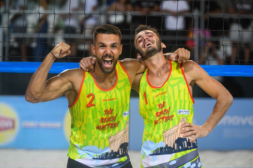 Μπιτς βόλεϊ, Athens Finals: Ιωαννίδης, Κανέλλος και Κόλα, Σιδέρης τα ζευγάρια του τελικού των ανδρών