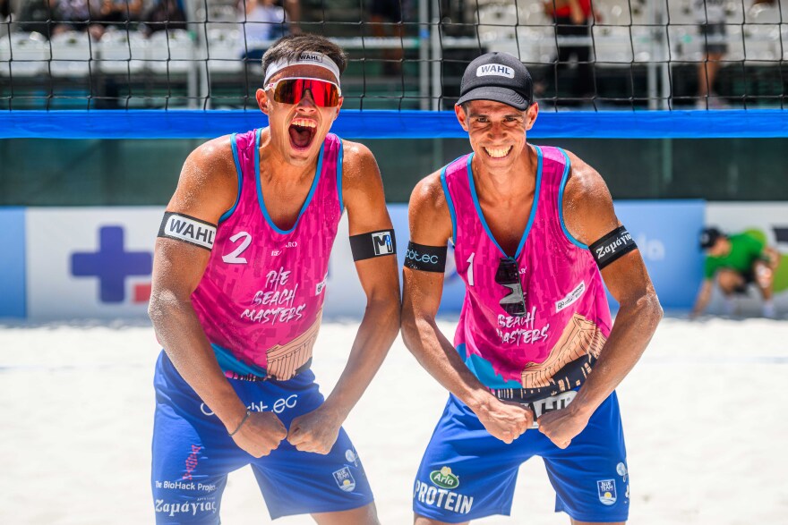 Μπιτς βόλεϊ, Athens Finals: Βγήκαν τα ζευγάρια των ημιτελικών σε άνδρες και γυναίκες