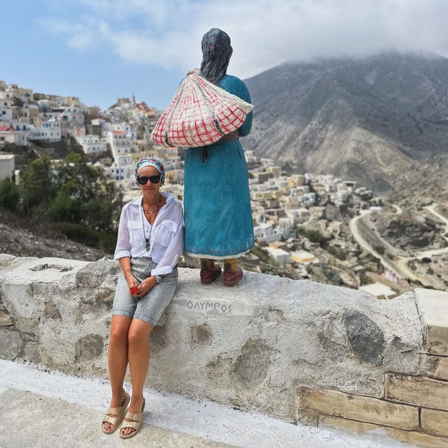 Μαρία Μπεκατώρου: Οι φωτογραφίες της από το χωριό Όλυμπος στην Κάρπαθο - Εκεί που ο χρόνος έχει σταματήσει, γράφει