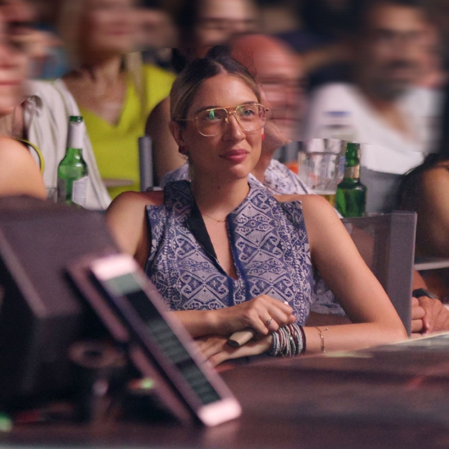 Μαριλού Κοζάρη: Απόλαυσε τον Πάνο Μουζουράκη στη συναυλία του - Δείτε φωτογραφίες