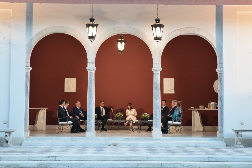 Η δεξίωση για τα 50 χρόνια από την Αποκατάσταση της Δημοκρατίας στο Προεδρικό Μέγαρο - Δείτε φωτογραφίες