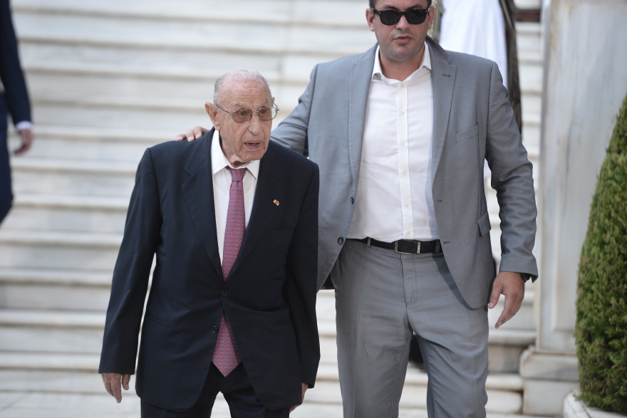 Η δεξίωση για τα 50 χρόνια από την Αποκατάσταση της Δημοκρατίας στο Προεδρικό Μέγαρο - Δείτε φωτογραφίες