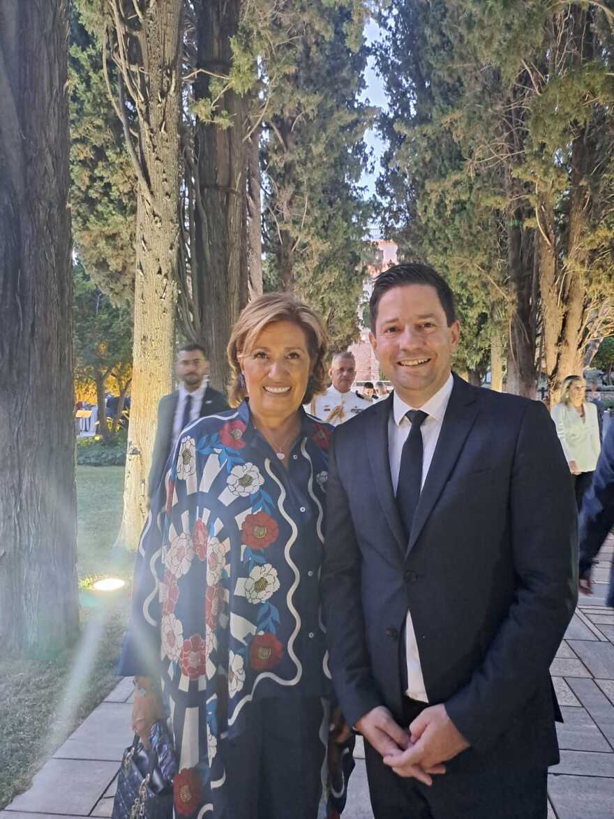 Η δεξίωση για τα 50 χρόνια από την Αποκατάσταση της Δημοκρατίας στο Προεδρικό Μέγαρο - Δείτε φωτογραφίες