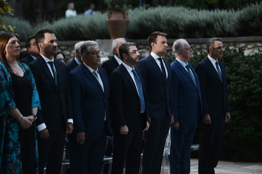 Όλα όσα έγιναν στο Προεδρικό για τα 50 χρόνια από την αποκατάσταση της Δημοκρατίας: Οι διάλογοι, τα μηνύματα, οι καλεσμένοι