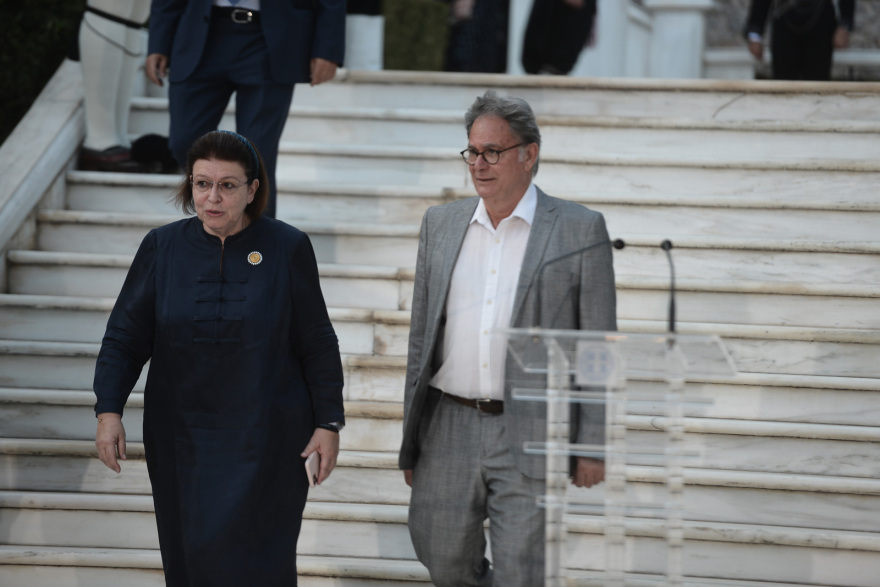 Η δεξίωση για τα 50 χρόνια από την Αποκατάσταση της Δημοκρατίας στο Προεδρικό Μέγαρο - Δείτε φωτογραφίες