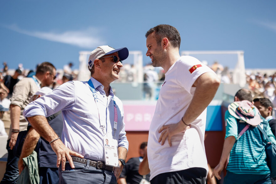 Παρίσι 2024: Στους αγώνες των Τσιτσιπά και Σάκκαρη ο Κυριάκος Μητσοτάκης