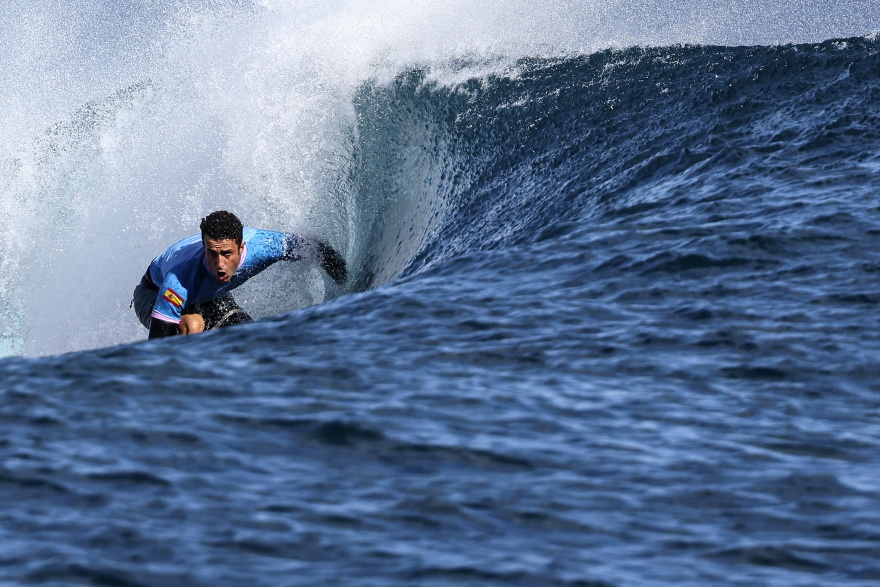 Ολυμπιακοί Αγώνες 2024: Ο... ιπτάμενος Γκαμπριέλ Μεδίνα χάρισε μία από τις πιο εντυπωσιακές φωτογραφίες των Αγώνων